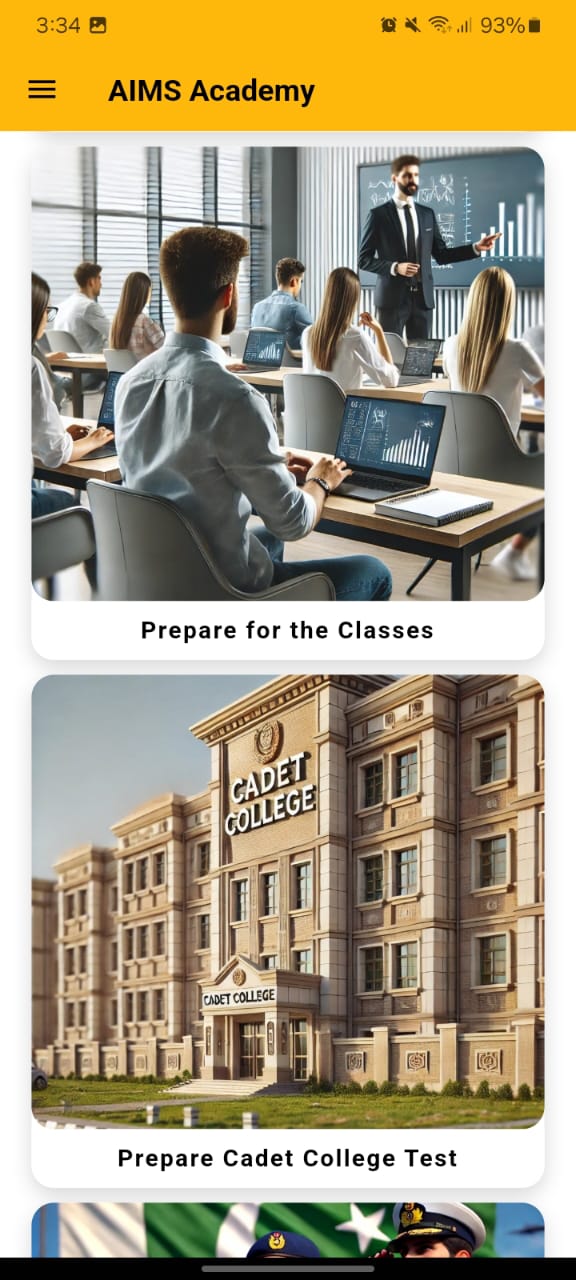 Home Page Screenshot